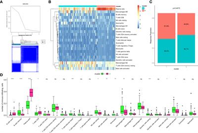 Tumor-infiltrating immune cells based TMEscore and related gene signature is associated with the survival of CRC patients and response to fluoropyrimidine-based chemotherapy